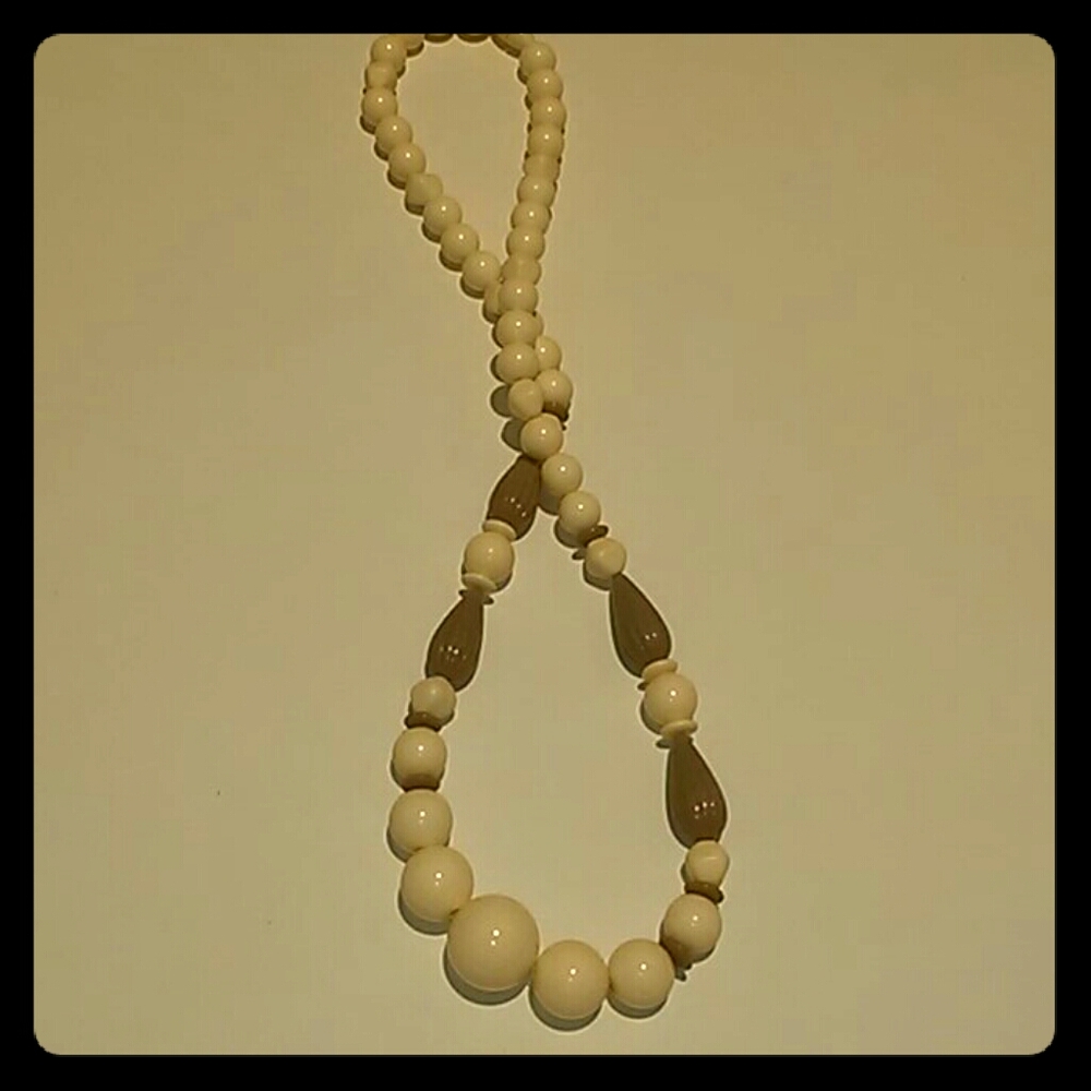 Retro style dress beads.